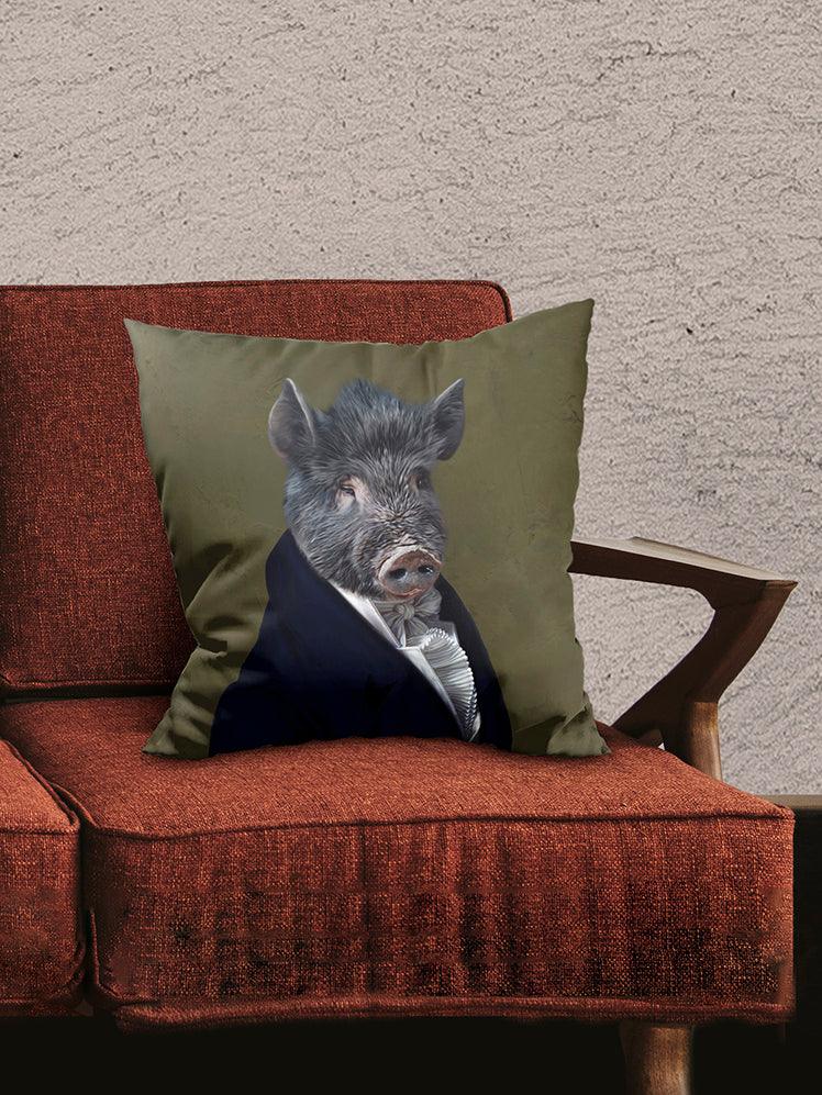 The Ambassador - Custom Pet Pillow - NextGenPaws Pet Portraits