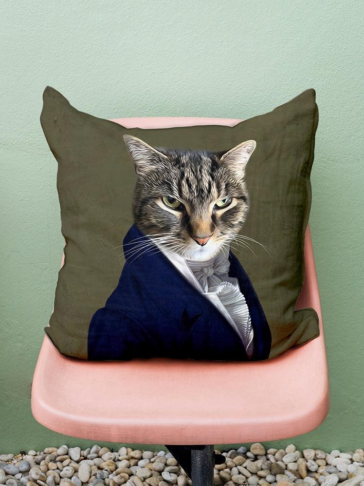 The Ambassador - Custom Pet Pillow - NextGenPaws Pet Portraits