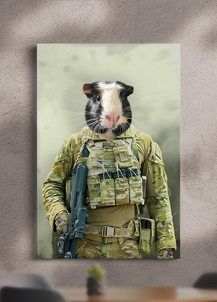 The AU Army - Custom Pet Canvas - NextGenPaws Pet Portraits