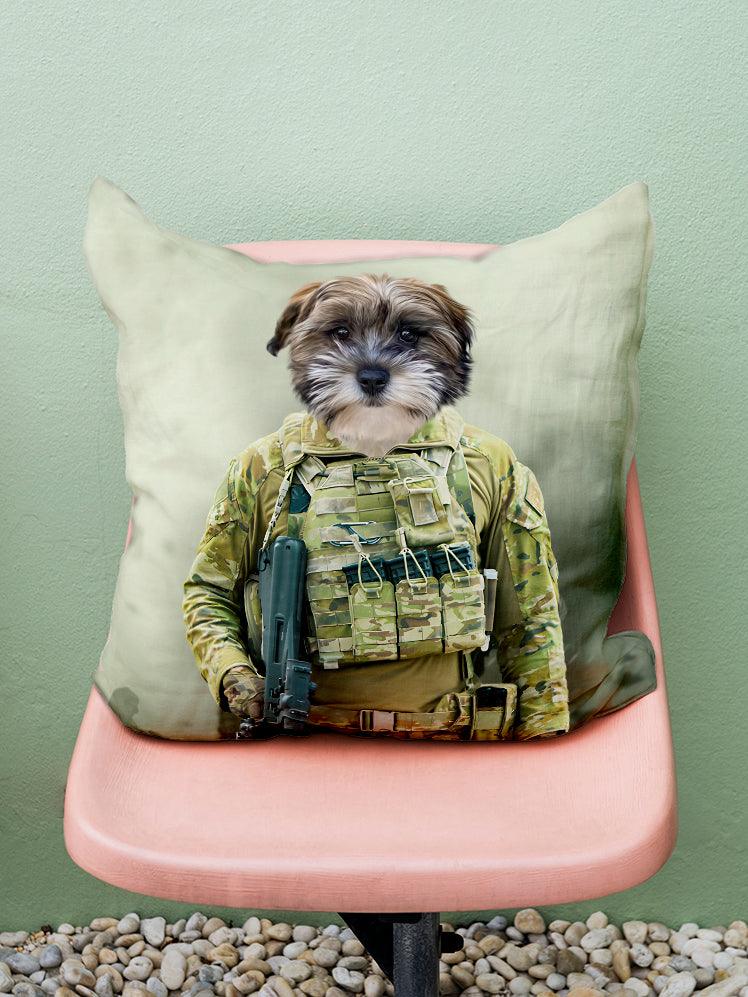 The AU Army - Custom Pet Pillow - NextGenPaws Pet Portraits