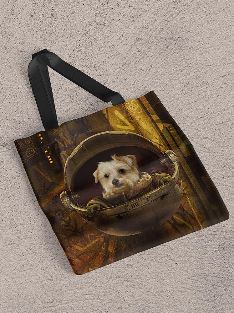 Baby Yoda - Custom Pet Tote Bag - NextGenPaws Pet Portraits
