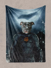 Load image into Gallery viewer, Batpaw - Custom Pet Blanket - NextGenPaws Pet Portraits
