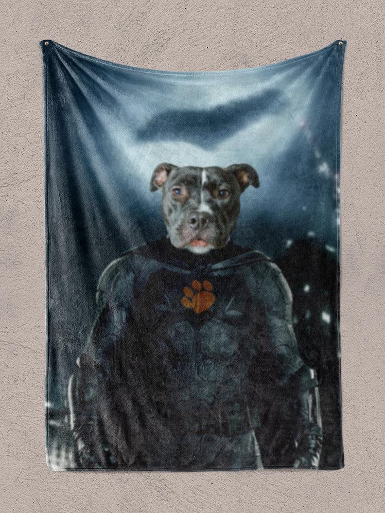 Batpaw - Custom Pet Blanket - NextGenPaws Pet Portraits