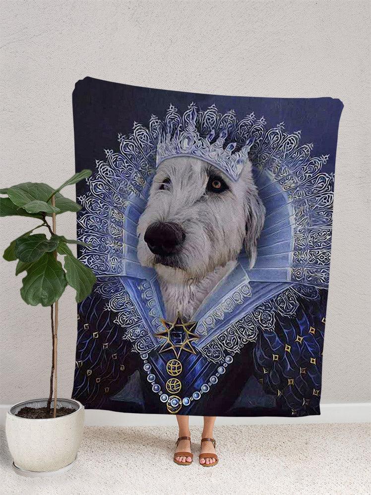 The Ice Queen - Custom Pet Blanket - NextGenPaws Pet Portraits