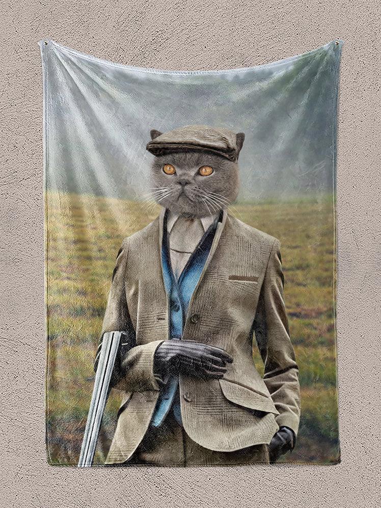 British Hunter - Custom Pet Blanket - NextGenPaws Pet Portraits