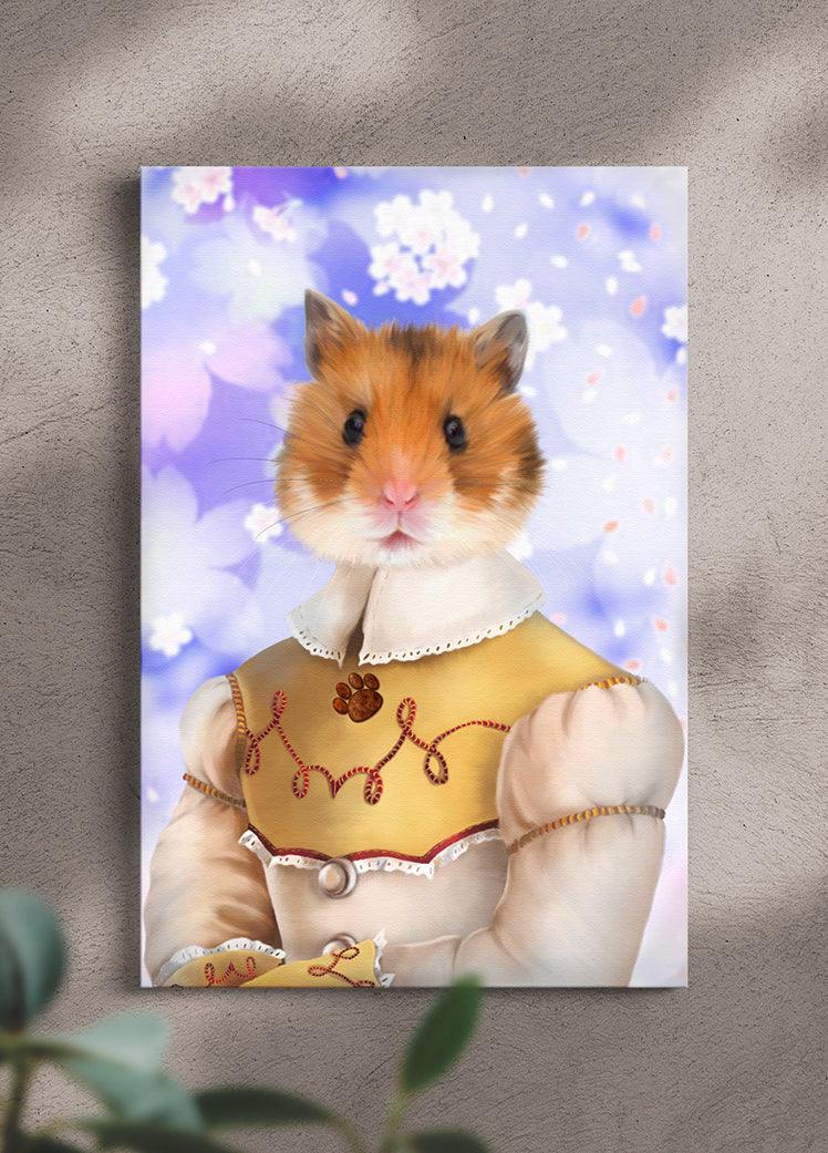 Ballerina Belle - Custom Pet Canvas - NextGenPaws Pet Portraits