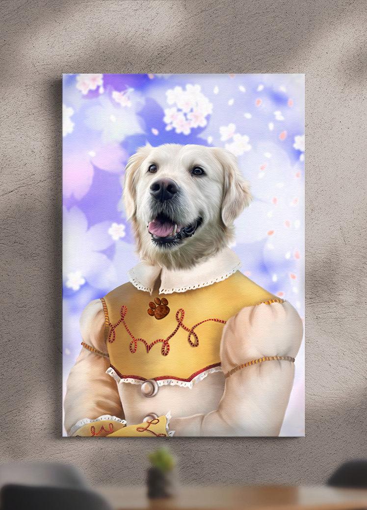 Ballerina Belle - Custom Pet Canvas - NextGenPaws Pet Portraits
