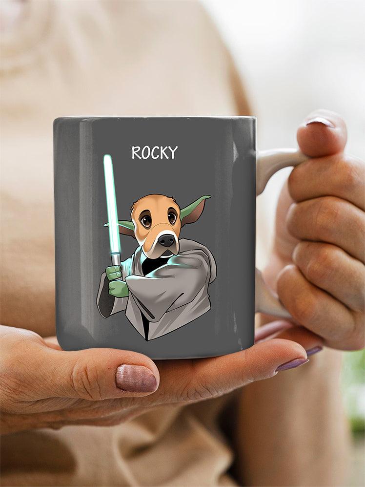 Cartoon Yowda - Custom Pet Mug - NextGenPaws Pet Portraits