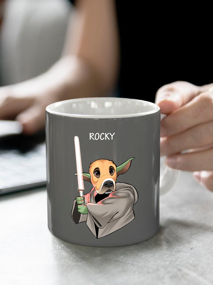 Cartoon Yowda - Custom Pet Mug - NextGenPaws Pet Portraits