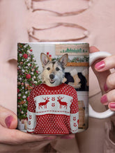 Load image into Gallery viewer, Christmas Solo - Custom Pet Mug - NextGenPaws Pet Portraits
