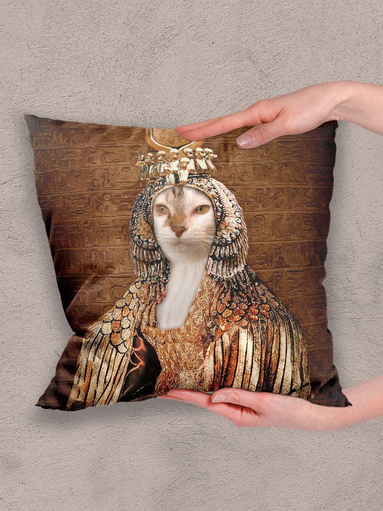 Cleopawtra - Custom Pet Pillow - NextGenPaws Pet Portraits