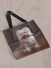 Load image into Gallery viewer, Craquelure Oil Painting - Custom Pet Tote Bag - NextGenPaws Pet Portraits
