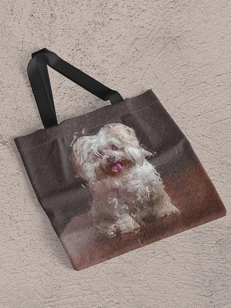 Craquelure Oil Painting - Custom Pet Tote Bag - NextGenPaws Pet Portraits
