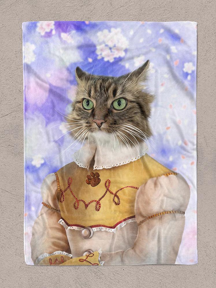 Ballerina Belle - Custom Pet Blanket - NextGenPaws Pet Portraits