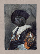 Load image into Gallery viewer, The Cavalier - Custom Pet Blanket - NextGenPaws Pet Portraits
