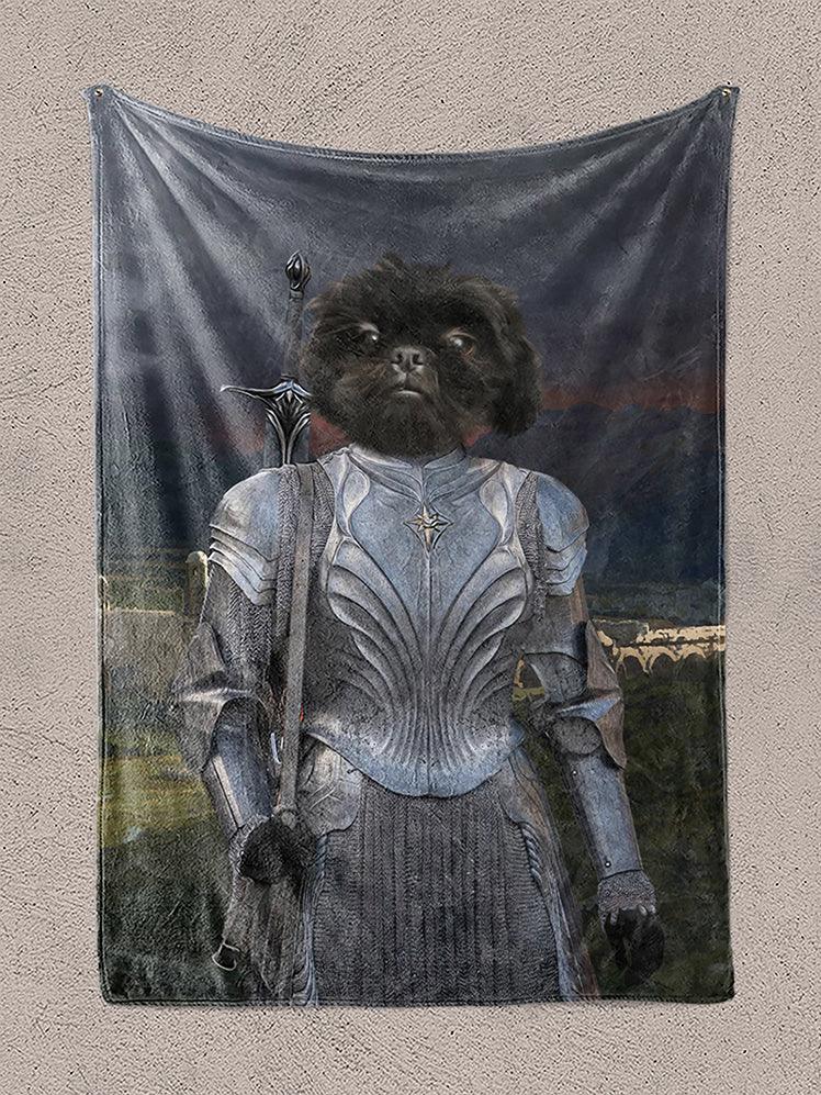 Lady Nerwen - Custom Pet Blanket - NextGenPaws Pet Portraits