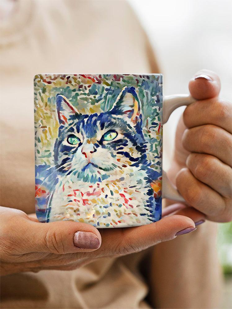 Colorful Pastel - Custom Pet Mug - NextGenPaws Pet Portraits