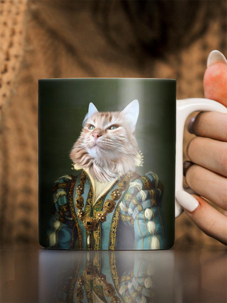The Sapphire Queen - Custom Pet Mug - NextGenPaws Pet Portraits