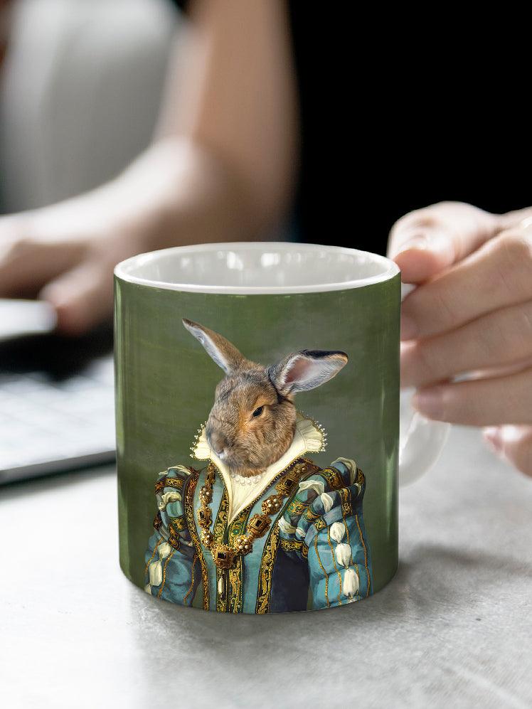 The Sapphire Queen - Custom Pet Mug - NextGenPaws Pet Portraits