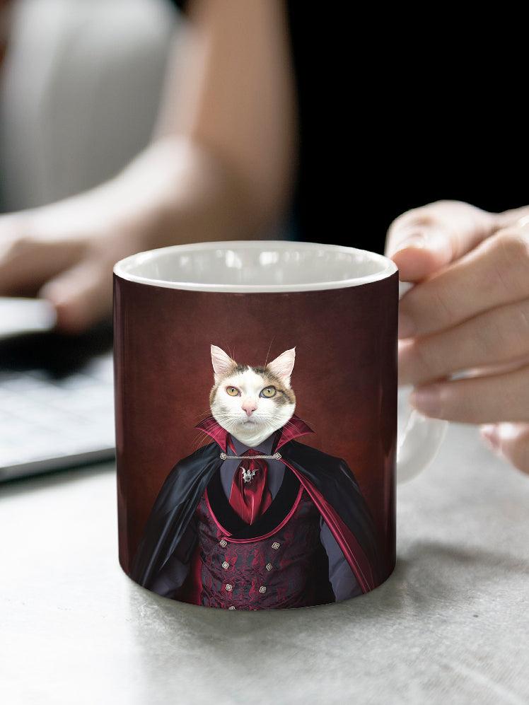 The Vampire - Custom Pet Mug - NextGenPaws Pet Portraits