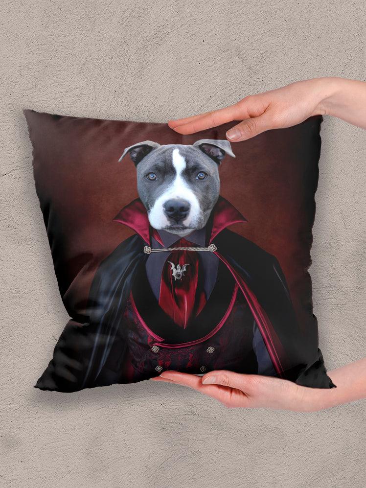 The Vampire - Custom Pet Pillow - NextGenPaws Pet Portraits