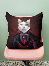 Load image into Gallery viewer, The Vampire - Custom Pet Pillow - NextGenPaws Pet Portraits
