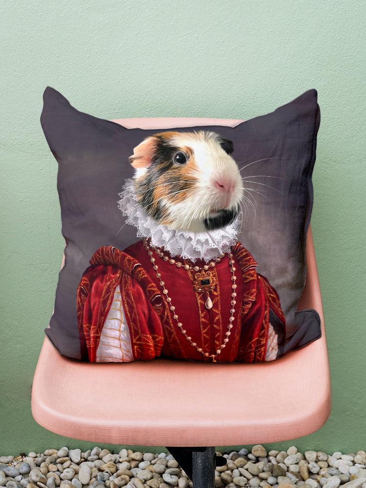 The Queen of Roses - Custom Pet Pillow - NextGenPaws Pet Portraits