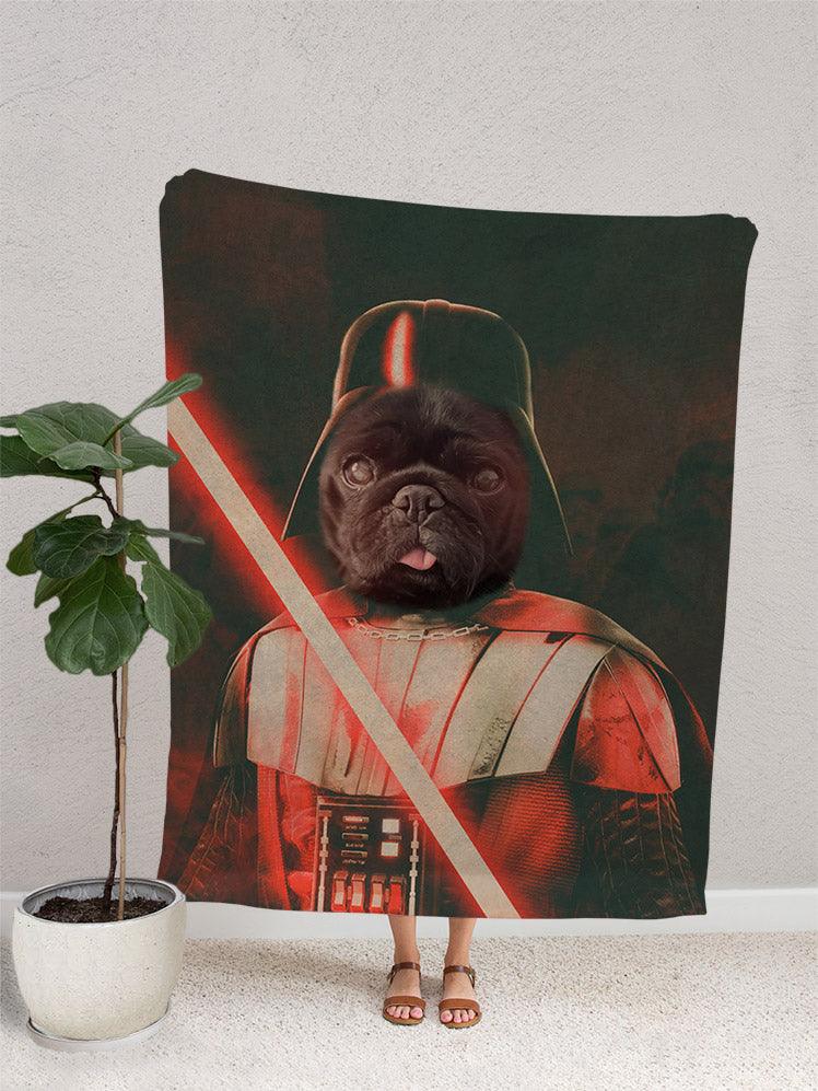 Darth Paws - Custom Pet Blanket - NextGenPaws Pet Portraits
