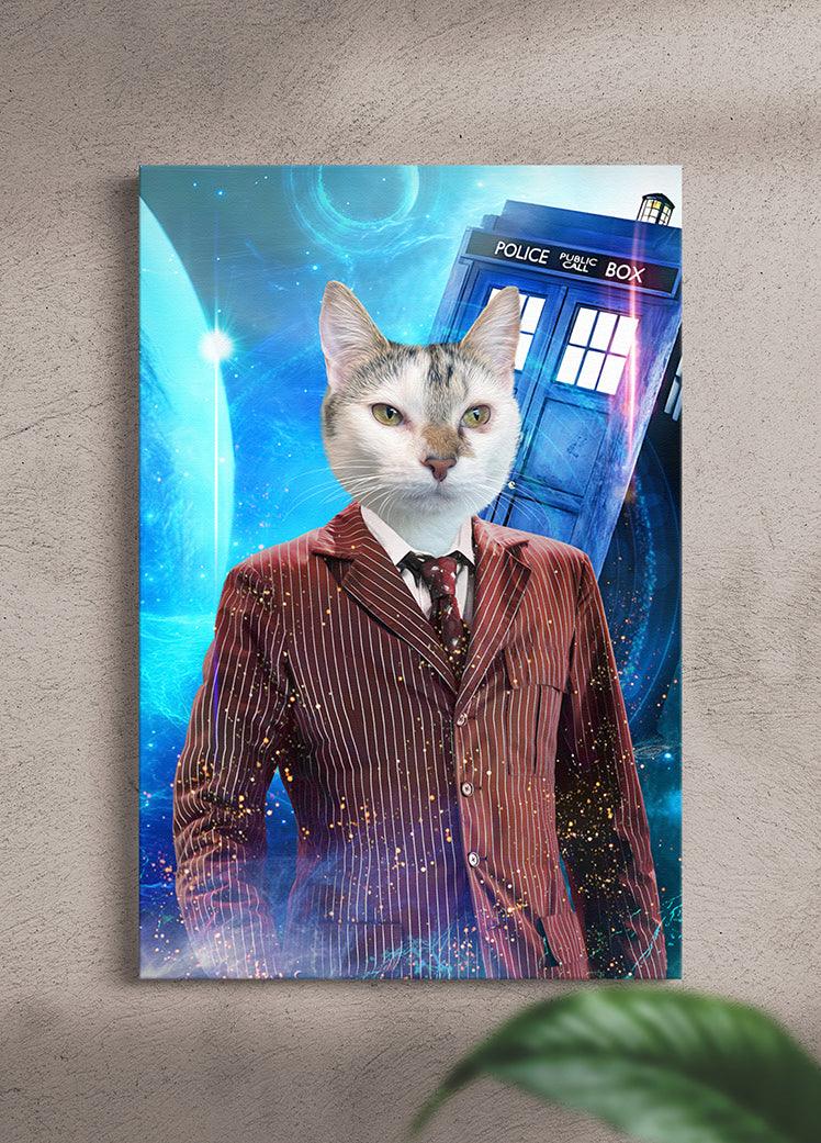 Doctor PWho - Custom Pet Portrait - NextGenPaws Pet Portraits