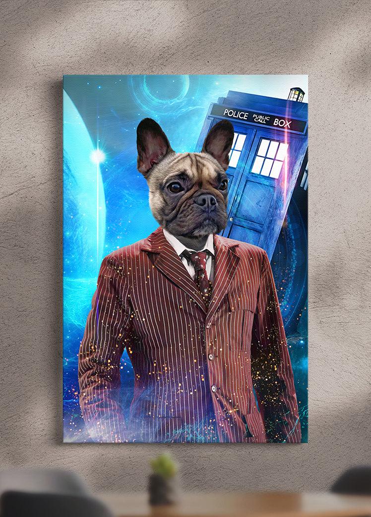 Doctor PWho - Custom Pet Portrait - NextGenPaws Pet Portraits