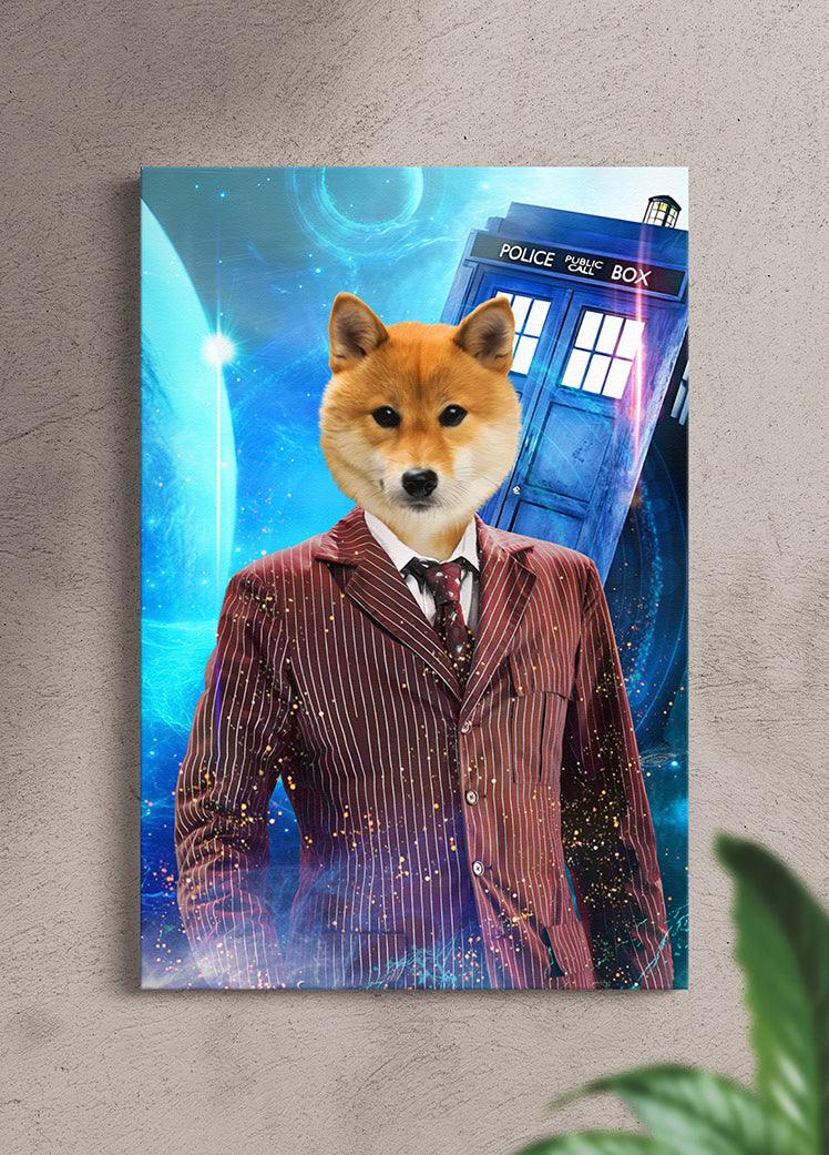 Doctor PWho - Custom Pet Portrait - NextGenPaws Pet Portraits