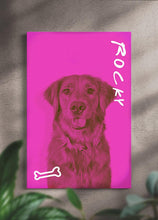 Load image into Gallery viewer, DuoTone Paws - Custom Pet Portrait - NextGenPaws Pet Portraits
