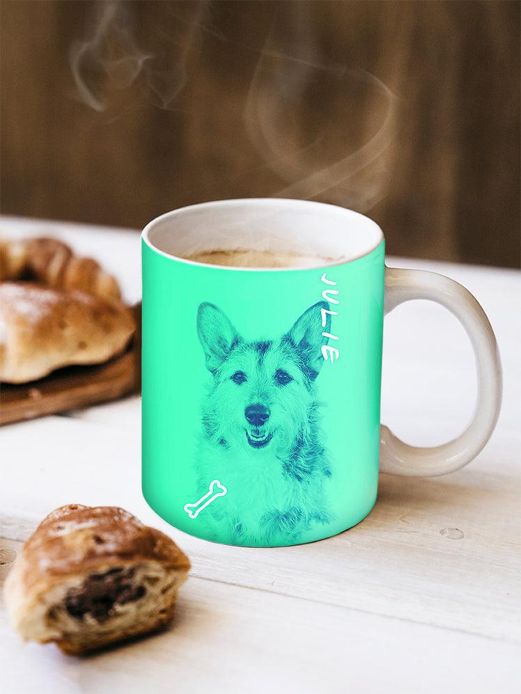 DuoTone Paws - Custom Pet Mug - NextGenPaws Pet Portraits