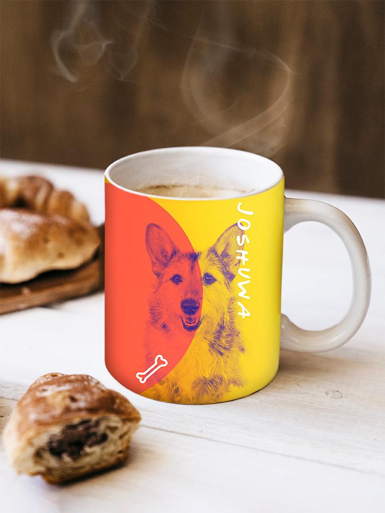 DuoTone Paws - Custom Pet Mug - NextGenPaws Pet Portraits