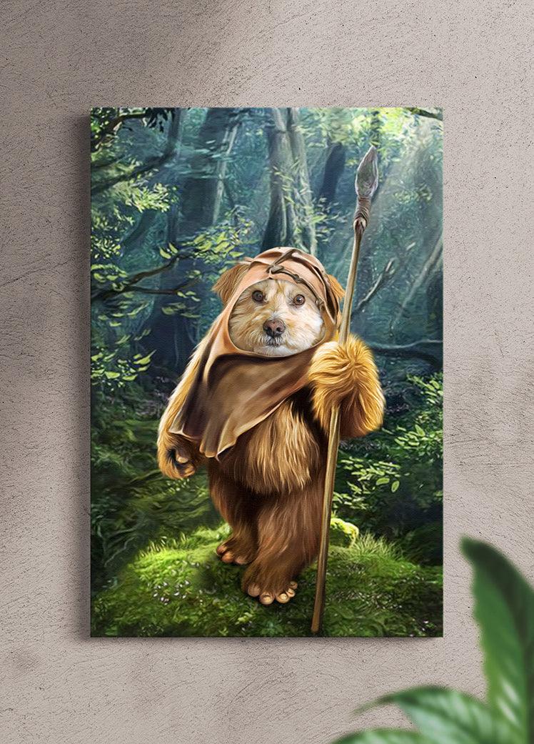 Paw E-Wok - Custom Pet Portrait - NextGenPaws Pet Portraits