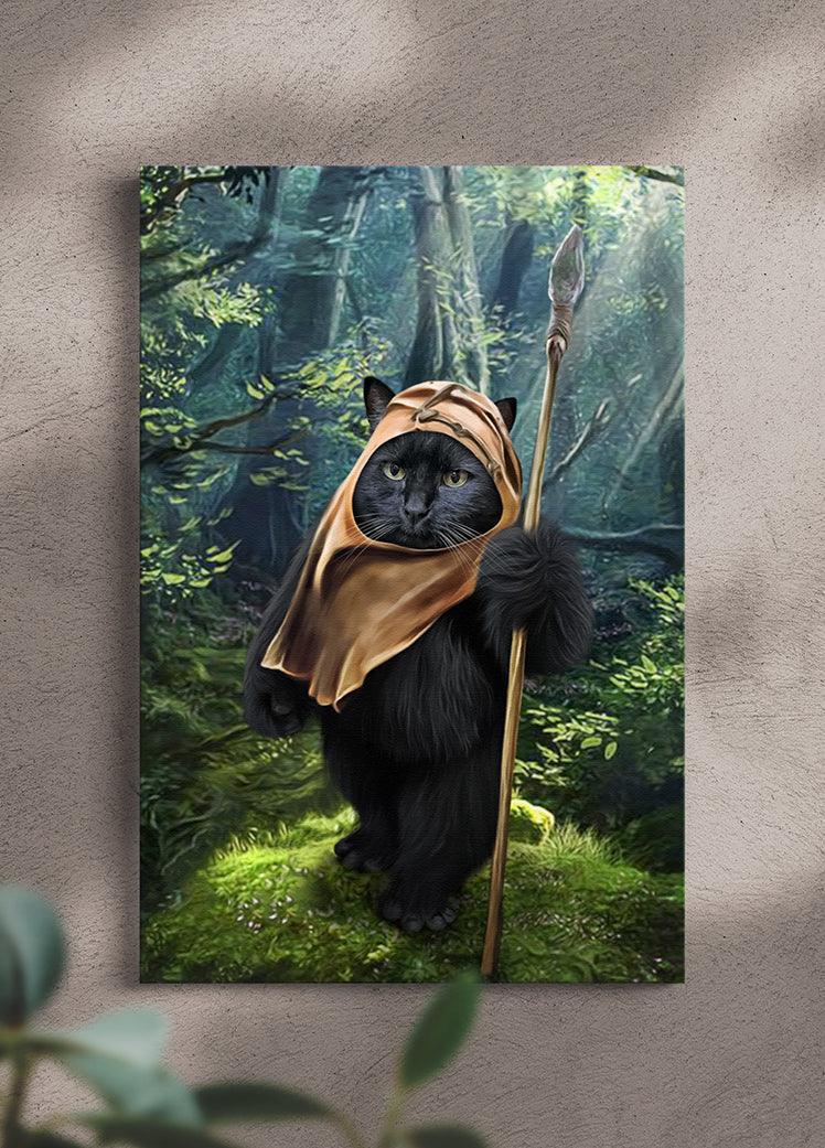 Paw E-Wok - Custom Pet Portrait - NextGenPaws Pet Portraits