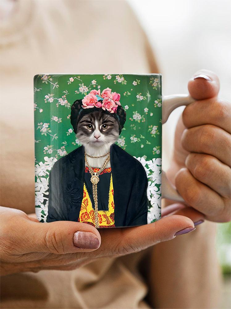 Frida Paw - Custom Pet Mug - NextGenPaws Pet Portraits
