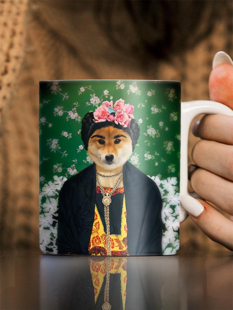 Frida Paw - Custom Pet Mug - NextGenPaws Pet Portraits