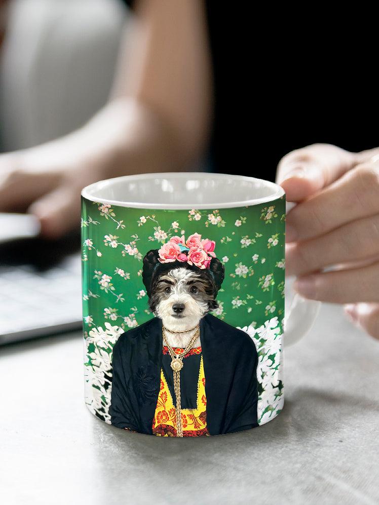 Frida Paw - Custom Pet Mug - NextGenPaws Pet Portraits