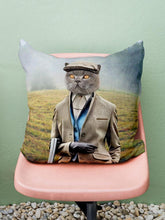 Load image into Gallery viewer, British Hunter - Custom Pet Pillow - NextGenPaws Pet Portraits
