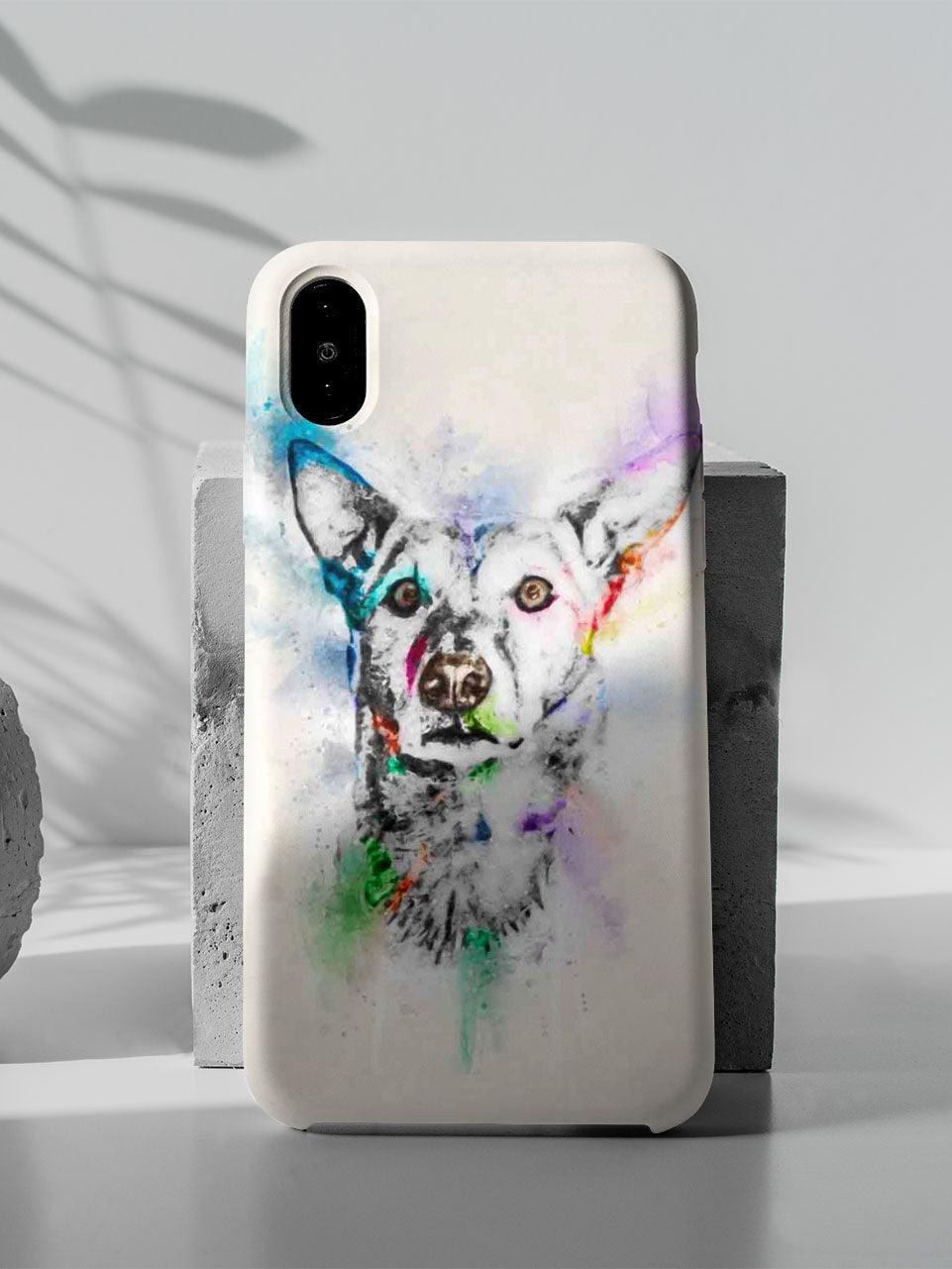 Colourful Painting - Custom Pet Phone Cases - NextGenPaws Pet Portraits