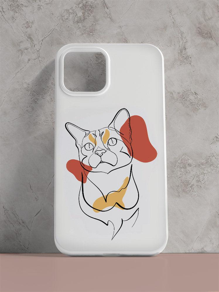 Line Art - Custom Pet Phone Cases - NextGenPaws Pet Portraits
