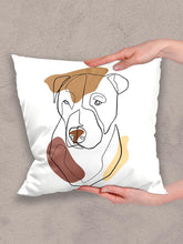 Load image into Gallery viewer, Line Art - Custom Pet Pillow - NextGenPaws Pet Portraits
