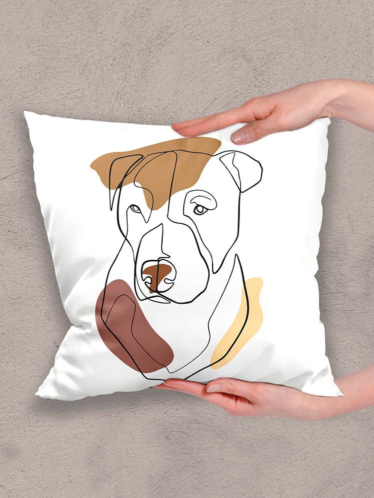 Line Art - Custom Pet Pillow - NextGenPaws Pet Portraits