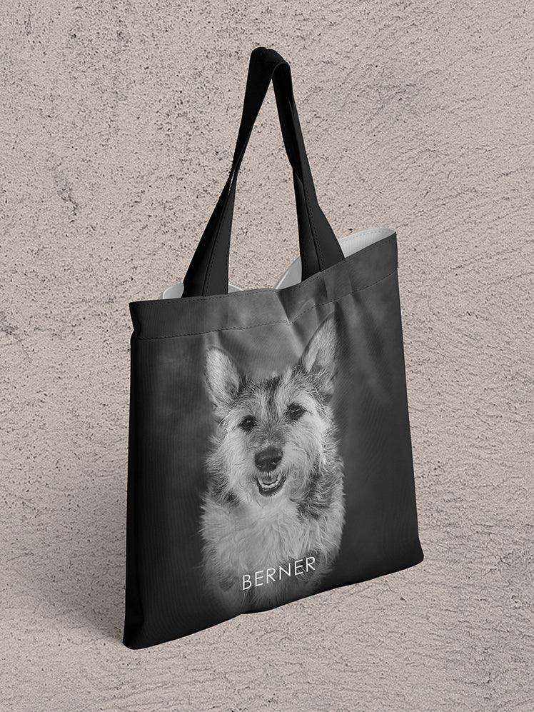 ModerNoir - Custom Pet Tote Bag - NextGenPaws Pet Portraits