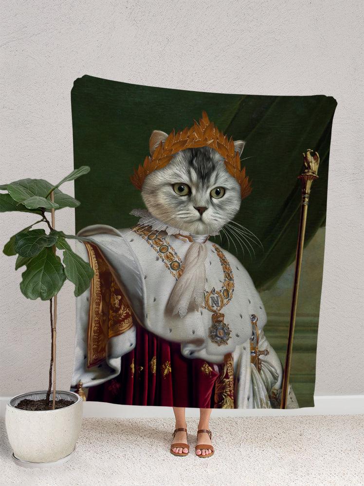 Napawleon - Custom Pet Blanket - NextGenPaws Pet Portraits