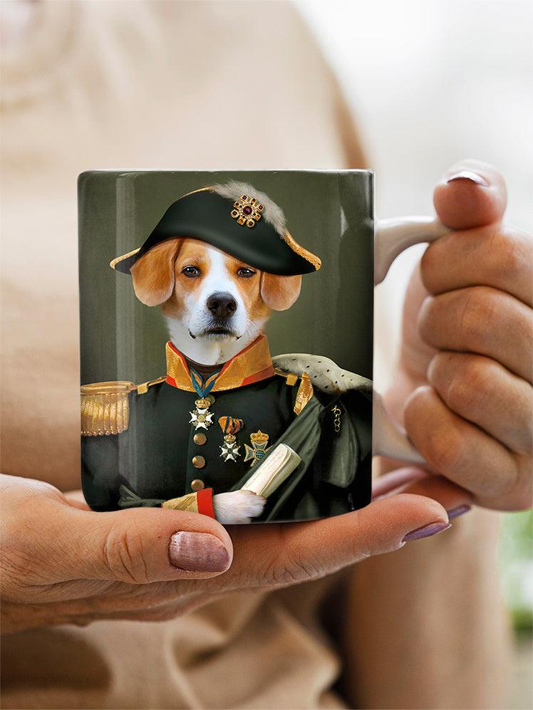 The Lieutenant - Custom Pet Mug - NextGenPaws Pet Portraits