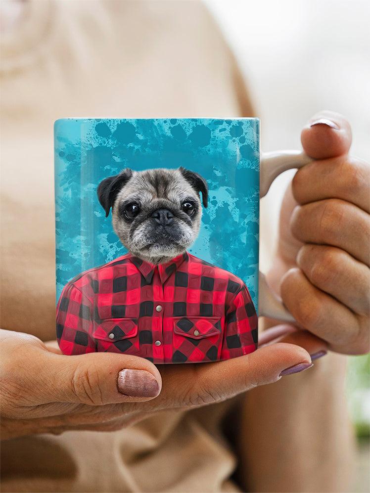 The Red Shirt - Custom Pet Mug - NextGenPaws Pet Portraits
