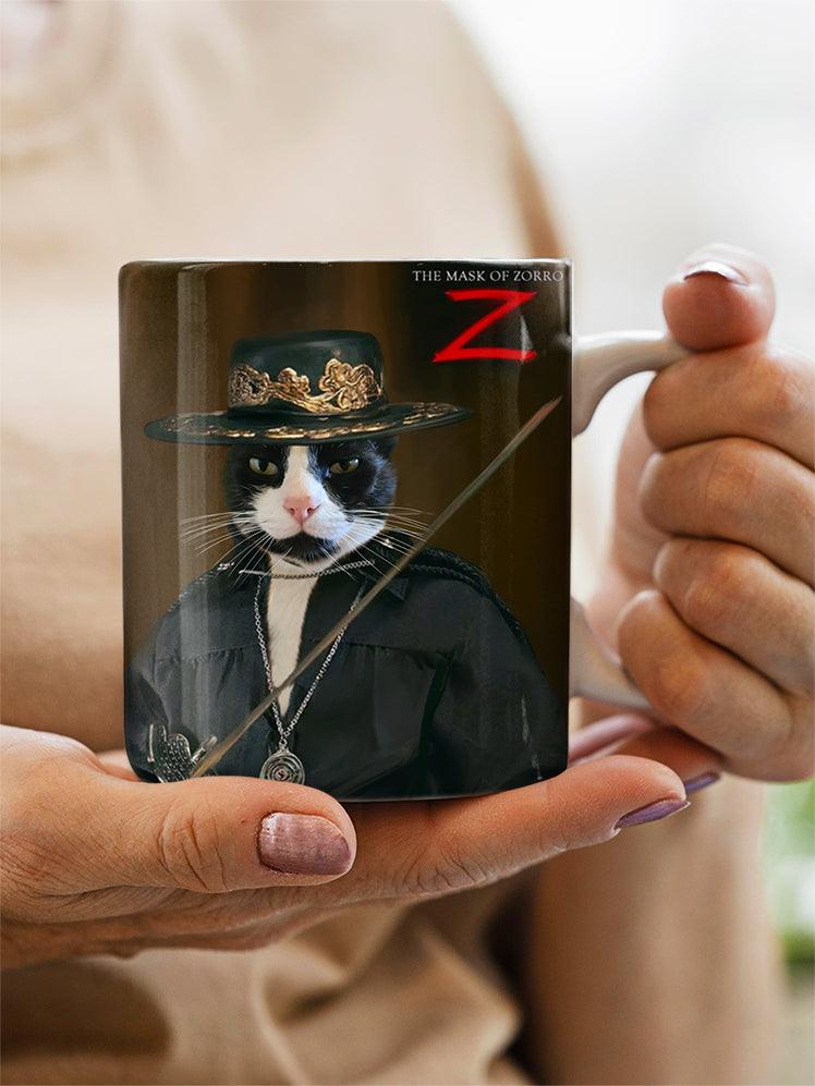 Zorro - Custom Pet Mug - NextGenPaws Pet Portraits