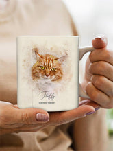 Load image into Gallery viewer, WaterColour - Custom Pet Mug - NextGenPaws Pet Portraits

